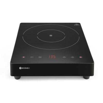 Indukční vařič 3500W, HENDI, Kitchen Line, 230V/3500W, 339x444x(H)80mm | 239421